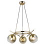 Opviq Bena - 80-03 Candelabro de Oro con Altura Ajustable